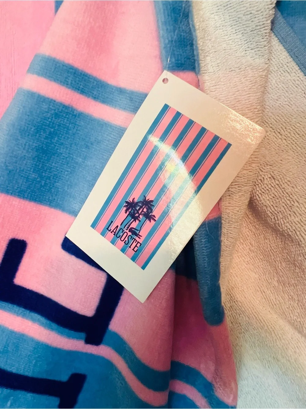 Lacoste vibrant striped